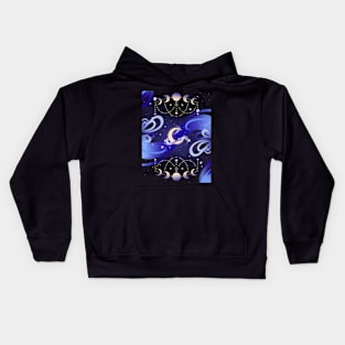 Cosmic Moon Kids Hoodie